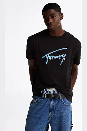 Tommy Hilfiger Signature Logo Crew Neck T-Shirt