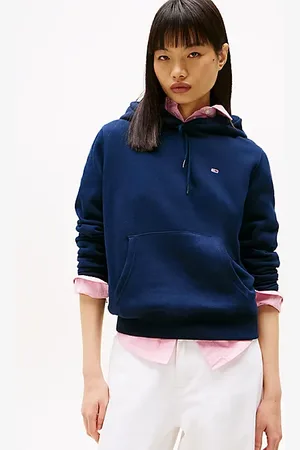 Tommy Hilfiger Flag Embroidery Drawstring Hoody