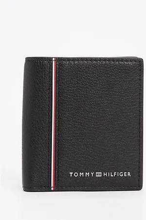 Tommy Hilfiger TH Business Corporate Trifold Leather Wallet