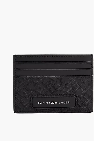 Tommy Hilfiger TH Monogram Leather Card Holder
