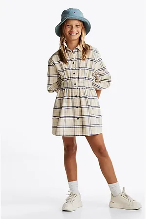 Tommy Hilfiger Corduroy Check Shirt Dress