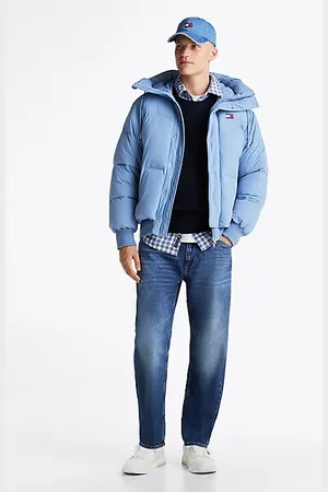 Tommy Hilfiger Faded Tapered Leg Relaxed Jeans