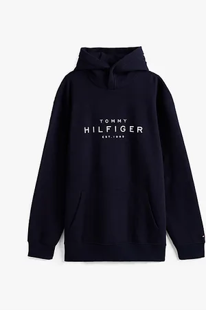 Tommy Hilfiger Plus Snap-Button Logo Hoody