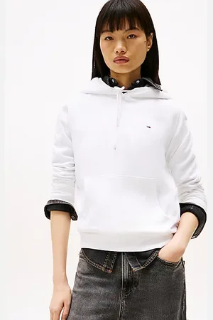 Tommy Hilfiger Flag Embroidery Drawstring Hoody