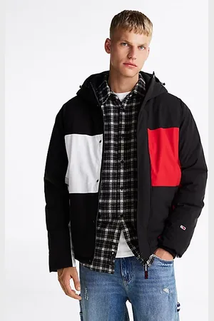 Tommy Hilfiger Colour-Blocked Hooded Jacket