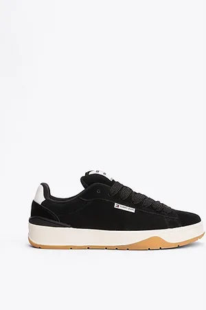 Tommy Hilfiger Suede Textured Midsole Trainers