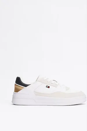 Tommy Hilfiger Metallic Panel Basketball Trainers