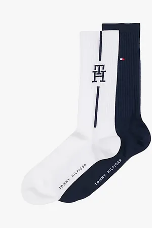 Tommy Hilfiger 2-Pack TH Monogram Socks