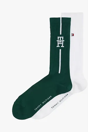 Tommy Hilfiger 2-Pack TH Monogram Socks