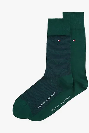 Tommy Hilfiger 2-Pack Graphic Socks