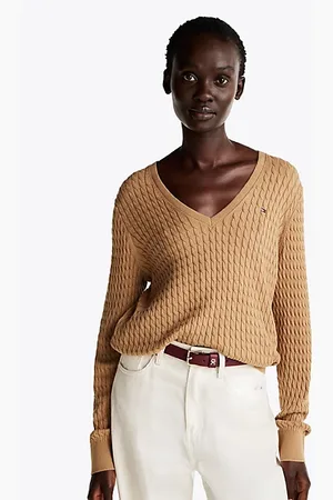 Tommy Hilfiger Wool Blend Mini Cable Knit Jumper