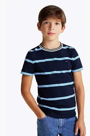 Tommy Hilfiger Stripe Crew Neck T-Shirt