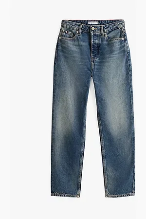 Tommy Hilfiger Adaptive Faded High Rise Straight Jeans