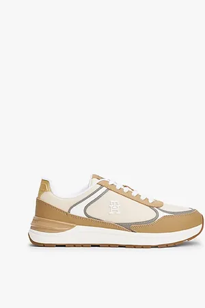 Tommy Hilfiger TH Monogram Leather Trainers