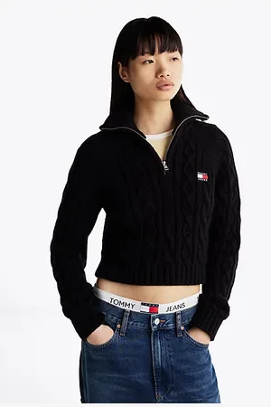 Tommy Hilfiger Cable Knit Jumper With Wool