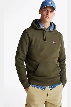 Tommy Hilfiger Tonal Tommy Badge Drawstring Hoody