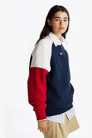 Tommy Hilfiger Colour-Blocked Relaxed Sweatshirt