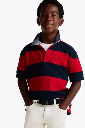 Tommy Hilfiger Rugby Stripe Polo Shirt