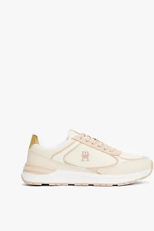 Tommy Hilfiger TH Monogram Leather Trainers