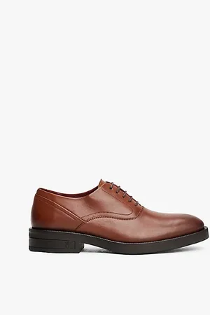Tommy Hilfiger TH Monogram Leather Derby Shoes