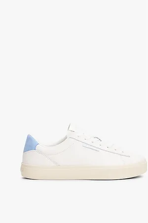 Tommy Hilfiger Leather Contrast Panel Trainers