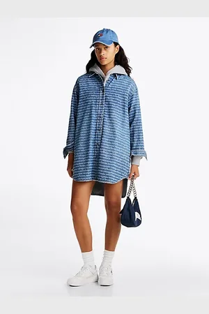 Tommy Hilfiger Denim Relaxed Mini Shirt Dress