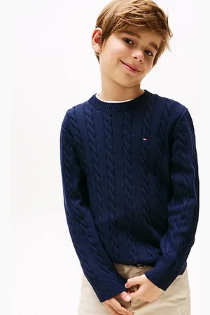 Tommy Hilfiger Cable Knit Crew Neck Jumper