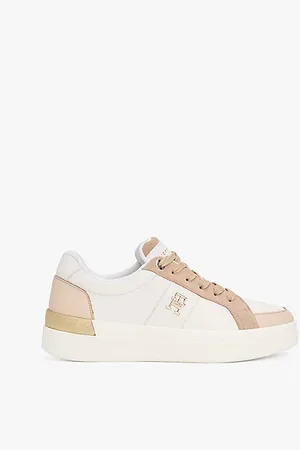 Tommy Hilfiger Leather Court Trainers