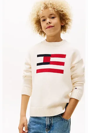 Tommy Hilfiger Hilfiger Flag Crew Neck Jumper