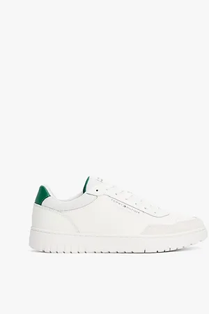 Tommy Hilfiger Mixed Texture Basketball Trainers
