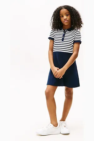Tommy Hilfiger Stripe Polo Skater Dress
