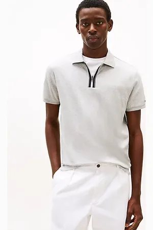 Tommy Hilfiger Regular Fit Zip Placket Polo Shirt
