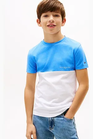 Tommy Hilfiger Colour-Blocked Crew Neck T-Shirt