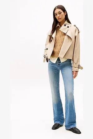 Tommy Hilfiger Faded Mid Rise Bootcut Jeans