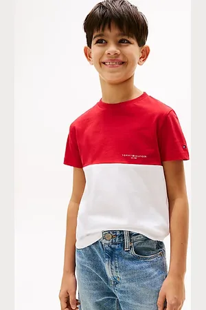 Tommy Hilfiger Colour-Blocked Crew Neck T-Shirt
