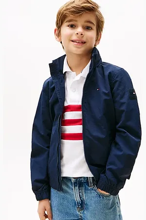Tommy Hilfiger Logo Patch Hooded Jacket
