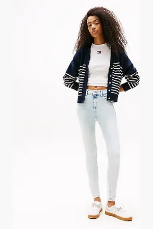 Tommy Hilfiger Nora Mid Rise Skinny Ankle Jeans