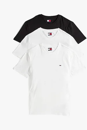 Tommy Hilfiger 3-Pack Flag Embroidery Extra Slim T-Shirts