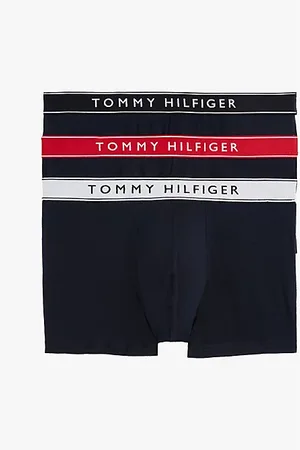 Tommy Hilfiger 3-Pack Logo Waistband Trunks