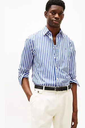Tommy Hilfiger TH Flex Regular Fit Stripe Shirt