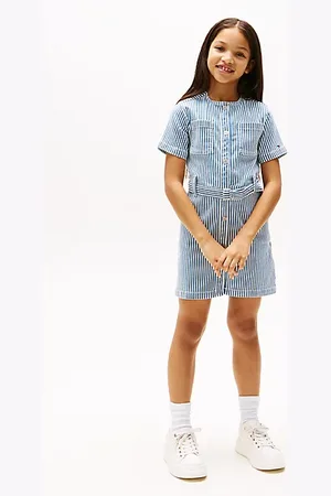Tommy Hilfiger Belted Denim Dress