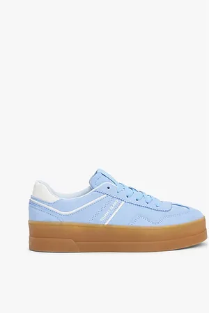 Tommy Hilfiger The Greenwich Suede Platform Trainers