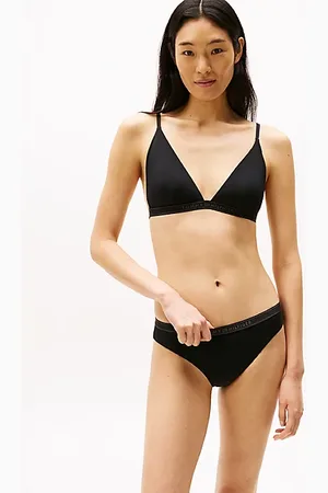 Tommy Hilfiger Tonal Logo Triangle Bikini Top