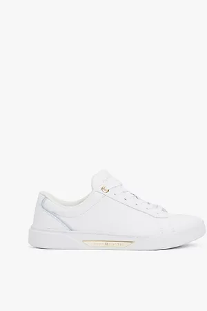 Tommy Hilfiger Leather Court Trainers