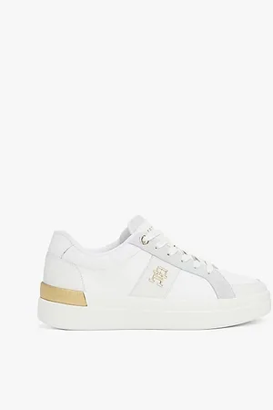 Tommy Hilfiger Leather Court Trainers