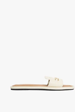 Tommy Hilfiger Leather Horsebit Mules
