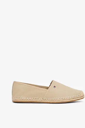 Tommy Hilfiger Flag Embroidery Canvas Espadrilles
