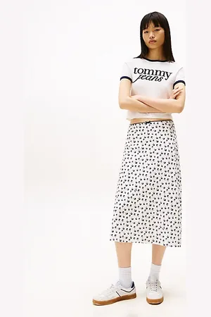 Tommy Hilfiger Trim Midi Skirt