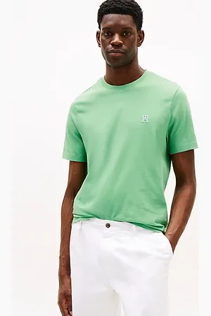 Tommy Hilfiger Contrast TH Monogram Embroidery T-Shirt