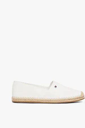 Tommy Hilfiger Flag Embroidery Canvas Espadrilles
